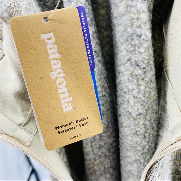 Patagonia Pelican Better Sweater Zip Up Vest L - Picture 7 of 16